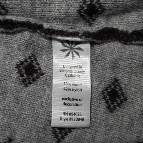 Athleta medium Teton full zip sweater jacket - Picture 4 of 5